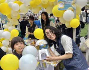小児がん 小児がん支援 家族旅行 子ども スマイルスマイルプロジェクト ジャパンハート　レモネードスタンド　下北沢　シモキタおやこのまちつどい市　シモキタ線路街空き地