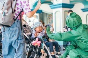小児がんの子どもの旅行の付き添い