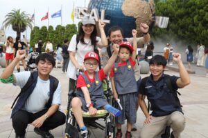 小児がん 小児がん支援 家族旅行 子ども スマイルスマイルプロジェクト ジャパンハート USJ ユニバーサルスタジオジャパン
