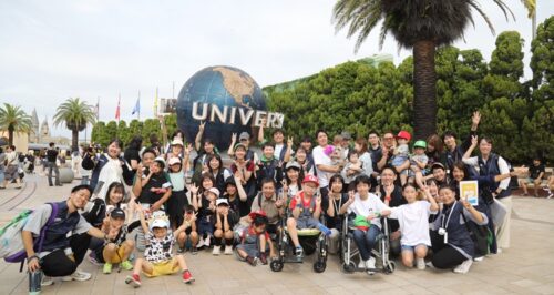 小児がん 小児がん支援 家族旅行 子ども スマイルスマイルプロジェクト ジャパンハート USJ ユニバーサルスタジオジャパン