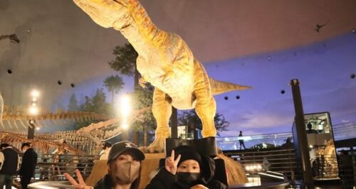 小児がん 小児がん支援 家族旅行 子ども スマイルスマイルプロジェクト ジャパンハート 福井県立恐竜博物館 博物館 恐竜