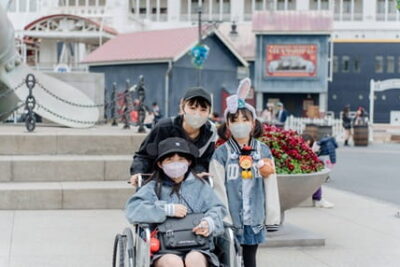 小児がんの子どもの旅行の付き添い