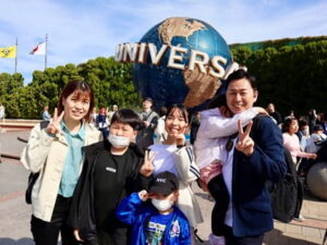 小児がんの子どもの旅行の付き添い